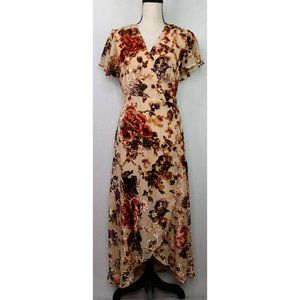 BHLDN Anthro Small Floral Print Short Sleeve Multi